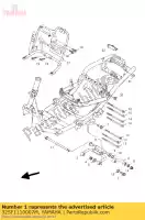 32SF1110007M, Yamaha, frame comp. yamaha yw 125 2010, New