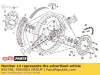 855748, Aprilia, rear brake disc d.240, New