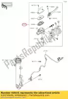 430150606, Kawasaki, cylindre-assy-master, fr kawasaki vulcan special edition se en s ag bg vn b abs en650 cafe 650 , Nouveau