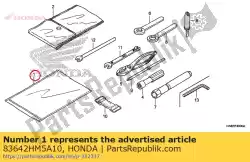 Qui puoi ordinare borsa, manuale del proprietario da Honda , con numero parte 83642HM5A10: