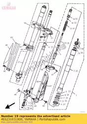 Here you can order the front fork assy (r. H) from Yamaha, with part number 4ES231031000: