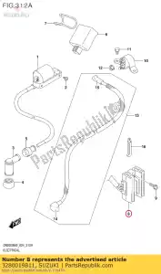 suzuki 3280019B11 regolatore di tensione - Il fondo