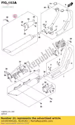 Qui puoi ordinare body comp, silenziatore da Suzuki , con numero parte 1434039G20: