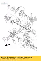 6421004601, Suzuki, painel, rr. eixo suzuki lt 50 2000 2001 2002 2003 2004 2005, Novo