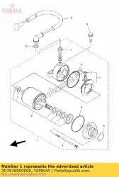 Ici, vous pouvez commander le moteur auprès de Yamaha , avec le numéro de pièce 3D7818900000: