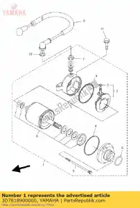 yamaha 3D7818900000 moteur - La partie au fond