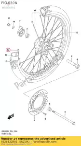 suzuki 5526132E01 protector,wheel - Bottom side