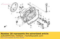 Aqui você pode pedir o nenhuma descrição disponível no momento em Honda , com o número da peça 22820KPH700: