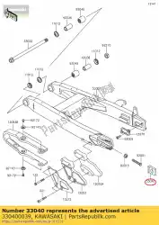 Tutaj możesz zamówić ? A? Cuch nastawczy kx85b9f od Kawasaki , z numerem części 330400039: