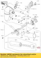 180201272, Kawasaki, deflector kx85-a1 kawasaki  kx 85 2001 2002 2003 2005 2006 2007 2008 2009 2010 2011 2012 2013 2014 2015 2016 2017 2018 2019 2020, Nuevo