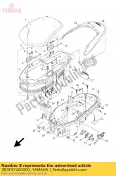 Qui puoi ordinare cerniera, sedile da Yamaha , con numero parte 3B3F47260000: