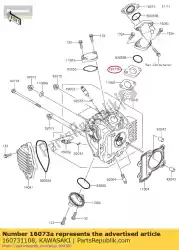 Aquí puede pedir aislante klx110-a1 de Kawasaki , con el número de pieza 160731108: