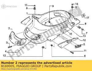 Piaggio Group 8169005 falda - Il fondo