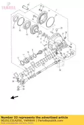 Qui puoi ordinare rondella, piastra (4h7) da Yamaha , con numero parte 90201231A200: