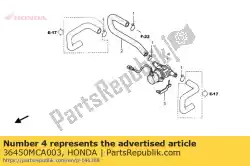 Qui puoi ordinare gruppo valvole., es. Iniezione d'aria da Honda , con numero parte 36450MCA003: