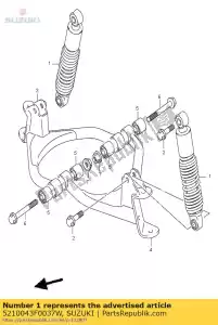 suzuki 5210043F0037W zespó? poch?aniacza, f - Dół