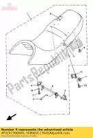 4FU247760000, Yamaha, levier, siège yamaha tdr 125, Nouveau