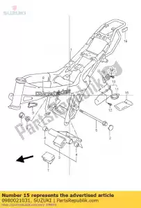 suzuki 0980021031 herramienta de montaje - Lado inferior