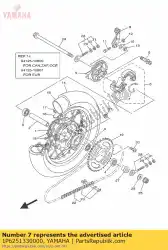 Tutaj możesz zamówić powrót wiosny od Yamaha , z numerem części 1P6251330000: