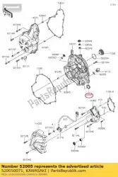 Qui puoi ordinare manometro, livello olio zx636c6f da Kawasaki , con numero parte 520050071: