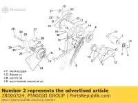 2R000324, Piaggio Group, kugellager aprilia  caponord etv normal and r rst rsv rsv tuono sl sl falco 1000 1998 1999 2000 2001 2002 2003 2004 2005 2006 2007 2008 2009, Nowy