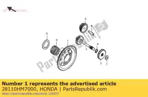 Honda 28110HM7000 gear comp, startin - Onderkant