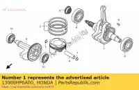 13000HP6A00, Honda, cigüeñal comp. honda trx700xx 700 , Nuevo