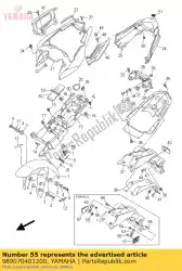 Tutaj możesz zamówić ? Ruba, wi? Zanie od Yamaha , z numerem części 989070401200: