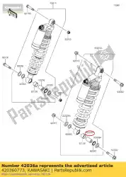 Aquí puede pedir 01 manga de Kawasaki , con el número de pieza 420360773: