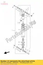 Aquí puede pedir llevando de Yamaha , con el número de pieza 5MV221760000: