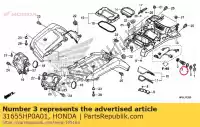 31655HP0A01, Honda, zócalo comp., accesorio honda  trx 500 520 700 1000 2005 2006 2007 2008 2009 2010 2011 2012 2013 2017 2018 2019 2020, Nuevo