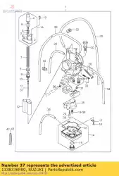 Qui puoi ordinare spillo, a getto (6bgy da Suzuki , con numero parte 1338336FB0: