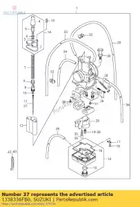 suzuki 1338336FB0 spillo, a getto (6bgy - Il fondo