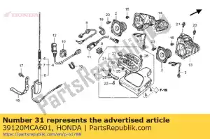 honda 39120MCA601 case comp., upper - Bottom side