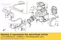 17213MK4010, Honda, element, luchtfilter honda xbr  s xbr500 xbr500s 500 , Nieuw