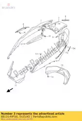 Qui puoi ordinare embem da Suzuki , con numero parte 6813149F00: