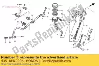 43510MCJ006, Honda, W tej chwili brak opisu honda cbr 900 2000 2001, Nowy