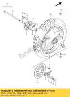 6921145C10, Suzuki, Disco, rr.brake suzuki vx 800 1990 1991 1992 1993 1994 1996, Novo