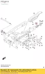 Ici, vous pouvez commander le régleur, chaîne auprès de Suzuki , avec le numéro de pièce 6141008G00: