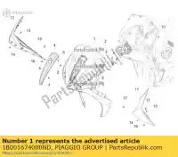 1B001674000ND, Piaggio Group, front shield piaggio medley rp8ma0120, rp8ma0121 125 2016 2017 2018 2019, New