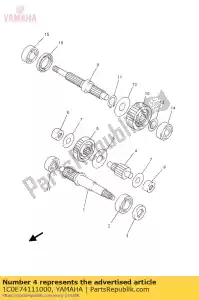 yamaha 1C0E74111000 o? g?ówna - Dół