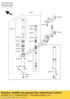 440061357, Kawasaki, pipe-right fork outer kawasaki zephyr 1100, New