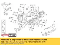 858706, Piaggio Group, inserto externo derecho aprilia  rsv rsv4 1000 2009 2010 2011 2012 2013, Nuevo