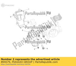 Aprilia 894079, Drosselklappenschutz, OEM: Aprilia 894079