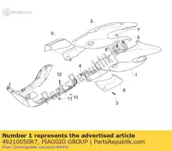 Aquí puede pedir mercado de Piaggio Group , con el número de pieza 49210050R7:
