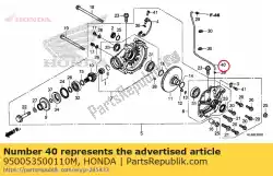 Qui puoi ordinare tubo sfuso, ta 35x1 da Honda , con numero parte 950053500110M: