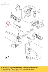 Aquí puede pedir conjunto de palanca, freno de Suzuki , con el número de pieza 5730010G32: