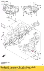 Aqui você pode pedir o separador, manivela em Suzuki , com o número da peça 1132329F00: