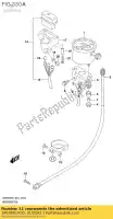 3493801A00, Suzuki, morsetto, cavo del tachimetro suzuki dr200s 200 , Nuovo