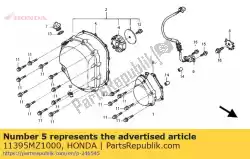 Aqui você pode pedir o junta, tampa da embreagem em Honda , com o número da peça 11395MZ1000:
